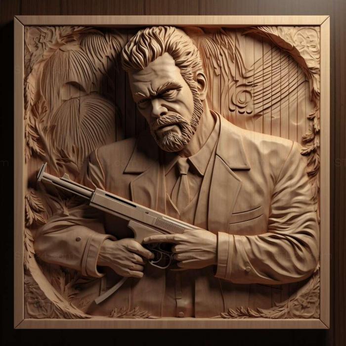 Games (Max Payne 3 2, GAMES_10522) 3D models for cnc